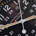 Hamilton Hamilton Khaki Field Mechanical 42mm H69529933 мужские часы черный циферблат на запястье