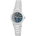 Orient Orient NQ05001D (FNQ05001D)  FNQ05001D механические женские часы  синий циферблат, браслет  — вид спереди