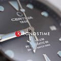 Certina C0328074808100 наручные мужские часы застежка крупным планом