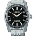 Seiko Seiko King Seiko SPB387J1  SPB387J1 механические мужские часы  черный циферблат, браслет нержавеющая сталь — вид спереди