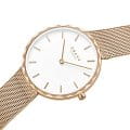 Obaku Obaku Mesh V252LXVIMV  датские женские часы на браслете сталь с ip покрытием боковой вид