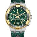 Beverly Hills Polo Club Beverly Hills Polo Club BP3803X.277  BP3803X.277 кварцевые мужские часы  зеленый циферблат, браслет кожаный — вид спереди