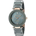Anne Klein Anne Klein Diamond  1018RGGY  1018RGGY  женские часы  серый циферблат, браслет  — вид спереди