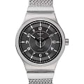 Swatch Swatch Irony Sistem51 YIS418MA  YIS418MA механические мужские часы  черный циферблат, браслет нержавеющая сталь — вид спереди