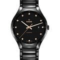 Rado Rado True Automatic Diamonds R27056732 Automatic R27056732 механические мужские часы  перламутровый циферблат, браслет керамика — вид спереди