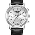 Lee Cooper Lee Cooper LC08186.331  LC08186.331 кварцевые мужские часы  серебристый циферблат, браслет кожаный — вид спереди