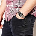 Casio Casio A-158WEA-1  — детали корпуса и нержавеющая сталь