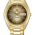 Orient Orient AB00004U (FAB00004U)  FAB00004U механические мужские часы  коричневый циферблат, браслет  — вид спереди