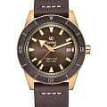 Rado Rado Captain Cook Automatic Bronze R32504306 Automatic R32504306 механические мужские часы  коричневый циферблат, браслет кожаный — вид спереди
