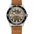 Rado Rado Captain Cook Automatic R32500315 Automatic R32500315 механические мужские часы  шампань циферблат, браслет кожаный — вид спереди