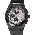 Swiss Military Hanowa Swiss Military Hanowa Sonoran SMWGI2102032  SMWGI2102032 кварцевые мужские часы  бежевый циферблат, браслет нержавеющая сталь с pvd-покрытием — вид спереди