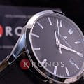 Jacques Lemans Jacques Lemans 1-1769C  австрийские мужские часы на браслете кожаный боковой вид