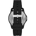 Armani Exchange Armani Exchange Banks Automatic AX1726 механические мужские часы часы, крупный план серебристый циферблат