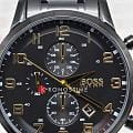 Hugo Boss Hugo Boss Aeroliner HB1513275  немецкие мужские часы на браслете нержавеющая сталь боковой вид