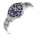 Longines Longines HydroConquest L3.741.4.96.6 механические мужские часы часы, крупный план синий циферблат