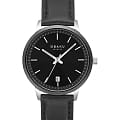 Obaku Obaku Salvie V270LDABRB  V270LDABRB кварцевые женские часы  черный циферблат, браслет кожаный — вид спереди