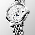 Оригинальные часы Longines Longines Elegant Collection Moonphase L4.330.4.87.6 кварцевые калибр механизма  общий вид