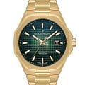 Jacques Philippe Jacques Philippe Octagon JPQGS3823X4  JPQGS3823X4 кварцевые мужские часы  зеленый циферблат, браслет нержавеющая сталь с ip-покрытием — вид спереди