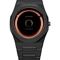 D1 Milano D1 Milano Polycarbon PCBJ27  PCBJ27 кварцевые мужские часы  оранжевый циферблат, браслет пластик — вид спереди