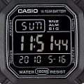 Casio Casio Collection W-800H-1BVES illuminator японские мужские часы на браслете пластик боковой вид