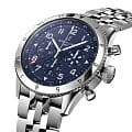 Breitling Breitling Super Avi B04 Chronograph GMT 46 Tribute To Vought F4U Corsair AB04451A1C1A1  наручные мужские часы фото под углом.
