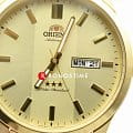 Orient Orient 3 Stars RA-AB0009G  наручные мужские часы фото под углом.