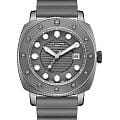 Lee Cooper Lee Cooper LC08193.066  LC08193.066 кварцевые мужские часы  серый циферблат, браслет каучук — вид спереди