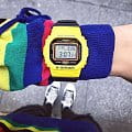 Casio Casio G-Shock DW-5600TB-1 DW-5600 наручные мужские часы фото под углом.