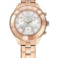 Swarovski Swarovski Octea Lux Sport 5612194  5612194 кварцевые женские часы  серебристый циферблат, браслет нержавеющая сталь с pvd-покрытием — вид спереди