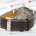 Longines Longines Master Collection L2.893.4.78.3 механические мужские часы часы, крупный план серебристый циферблат