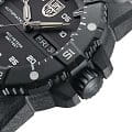 Luminox Luminox Master Carbon SEAL Automatic XS.3862 механические мужские часы часы, крупный план серый циферблат