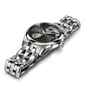 Hamilton Hamilton Jazzmaster Open Heart Auto H32215130 механические женские часы часы, крупный план черный циферблат