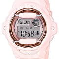 Casio Casio Baby-G BG-169G-4B  BG-169G-4B электронные женские часы  серый циферблат, браслет  нейлоновое волокно с полиуретановыми вставками — вид спереди