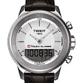 Tissot Tissot T-Touch Classic T083.420.16.011.00 T Touch T0834201601100 кварцевые мужские часы  белый циферблат, браслет кожаный — вид спереди