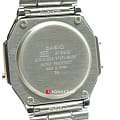 Casio Casio Collection A-164WA-1 кварцевые мужские часы часы, крупный план серый циферблат