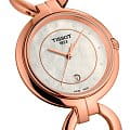 Tissot Tissot Flamingo T094.210.33.116.01 t-lady швейцарские женские часы на браслете сталь c pvd покрытием боковой вид