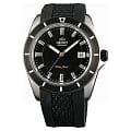 Orient Orient ER1V004B (FER1V004B)  FER1V004B механические мужские часы  черный циферблат, браслет  — вид спереди