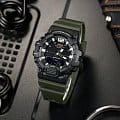Casio HDC-700-3A наручные мужские часы застежка крупным планом