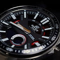 Casio EFV-C100D-1A наручные мужские часы застежка крупным планом