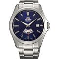Orient Orient FN02004D (FFN02004D)  FFN02004D механические мужские часы  синий циферблат, браслет  — вид спереди