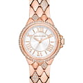 Michael Kors Michael Kors Camille MK4810  MK4810 кварцевые женские часы  серебристый циферблат, браслет нержавеющая сталь с pvd-покрытием — вид спереди