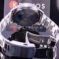 Casio Casio Edifice EFV-500D-7A кварцевые мужские часы часы, крупный план белый циферблат