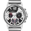Lee Cooper Lee Cooper LC07614.351  LC07614.351 кварцевые мужские часы  черный циферблат, браслет кожаный — вид спереди
