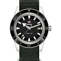 Rado Rado Captain Cook Automatic R32505158 Automatic R32505158 механические мужские часы  черный циферблат, браслет тканевый — вид спереди
