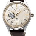 Orient Orient Star RE-AT0201G  RE-AT0201G механические мужские часы   циферблат, браслет кожаный — вид спереди
