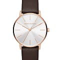 Armani Exchange Armani Exchange AX5592  AX5592 кварцевые женские часы  белый циферблат, браслет нержавеющая сталь — вид спереди