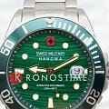 Swiss Military Hanowa Swiss Military Hanowa Offshore Diver SMWGH0005804 afterburn швейцарские мужские часы на браслете нержавеющая сталь боковой вид