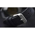 Orient Orient EM7L006B (FEM7L006B) механические мужские часы часы, крупный план черный циферблат