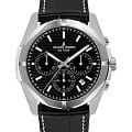 Jacques Lemans Jacques Lemans 1-2180A  1-2180A кварцевые мужские часы  черный циферблат, браслет кожаный — вид спереди