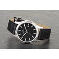Jacques Lemans Jacques Lemans 1-2010A  австрийские мужские часы на браслете кожаный боковой вид